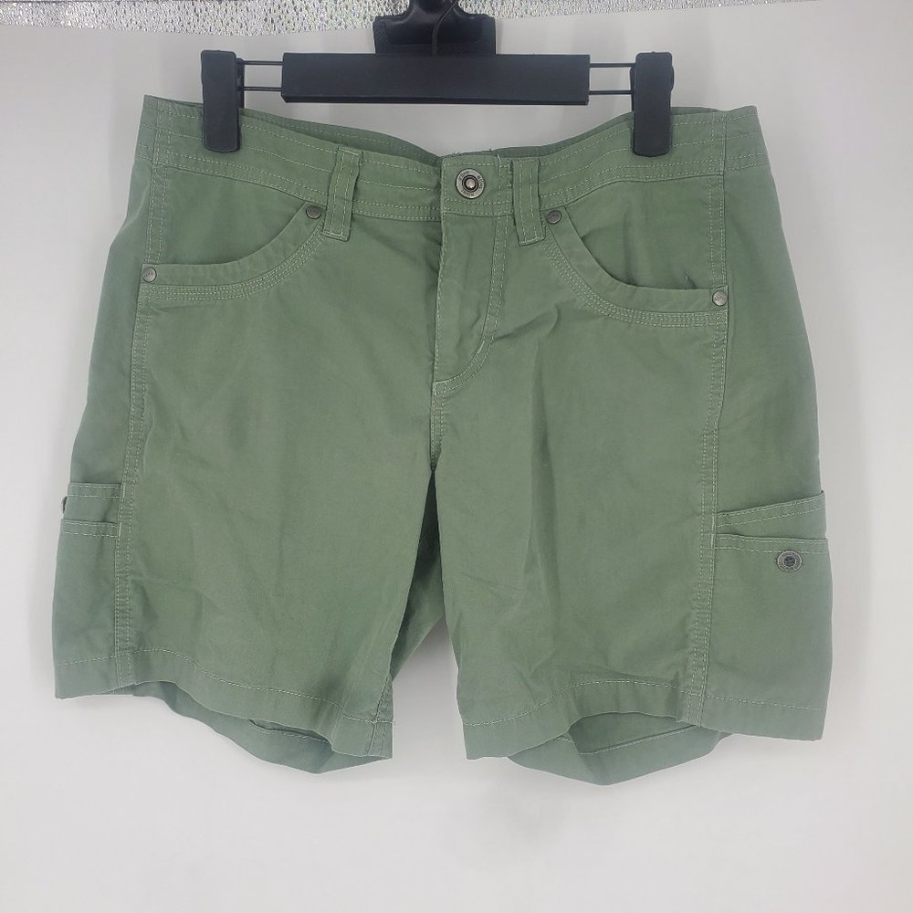 Kuhl Outdoor Cargo Hiking Shorts Light Green Size 26